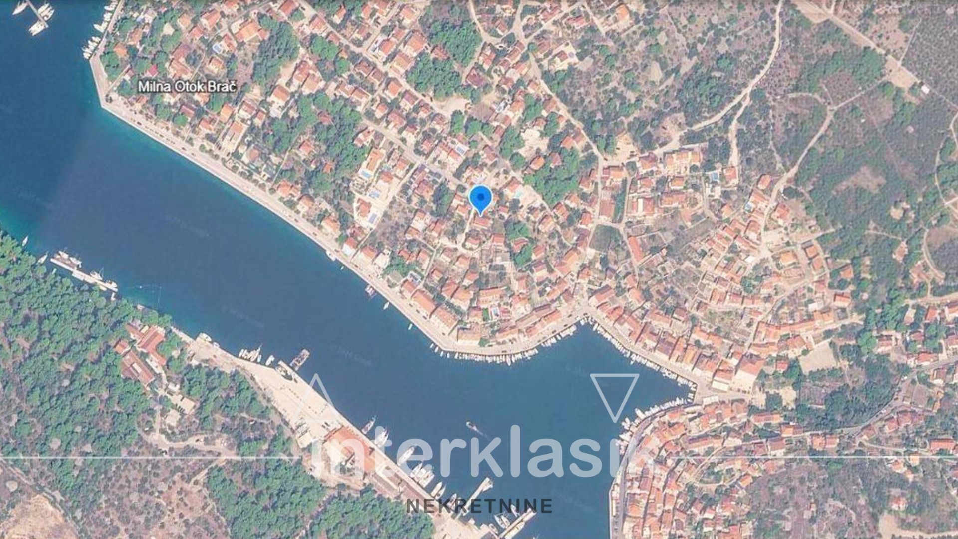 Prodaja, Milna, apartman, boravak + 2 sobe, terasa, prekrasan pogled