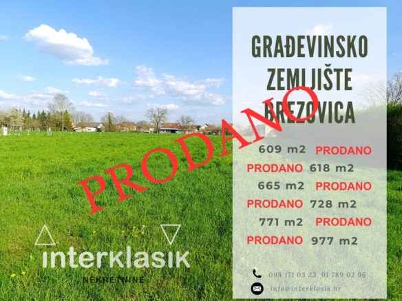 PRODANO – Građevinsko zemljište, Zagreb, Brezovica, Drežnik Brezovički